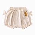 thumbnail image 1 of WUANDIXFA Newborn Girl Shorts 6 12 18 24 Months 2T 3T Baby Girls Boys Newborn Toddler Cotton Linen Shorts Solid Color Cute PP Pants,Beige,12-18 Months, 1 of 5
