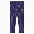 thumbnail image 1 of WUANDIXFA Newborn Leggings Girl 1T 2T 3T 4T 5T 6T Toddler and Baby Girls Leggings Pants Full Length Cotton Basic Leggings Stretchy Soft Leggings Tights Pants,Dark Blue,3-4 Years, 1 of 4