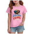 thumbnail image 1 of WUANDIXFA Patriotic 250 Years 4th July Freedom Comfort Colors Kid Heavyweight T-Shirt (Pink, 11-12 Years), 1 of 5