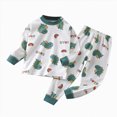 thumbnail image 1 of WUANDIXFA Pj Set for Boys 1T 2T 3T 4T 5T 6T Pajama Sets for Toddler Boys Girls Baby Kids Snug fit Pjs Sleepers for Birthday Holiday,White,4-5 Years, 1 of 5