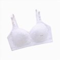 thumbnail image 1 of WUANDIXFA Sports Bras for Teens Teen Girls Training Bra Cotton Wireless Adjustable Straps Breathable Bras,Grey,12-16 Years, 1 of 9