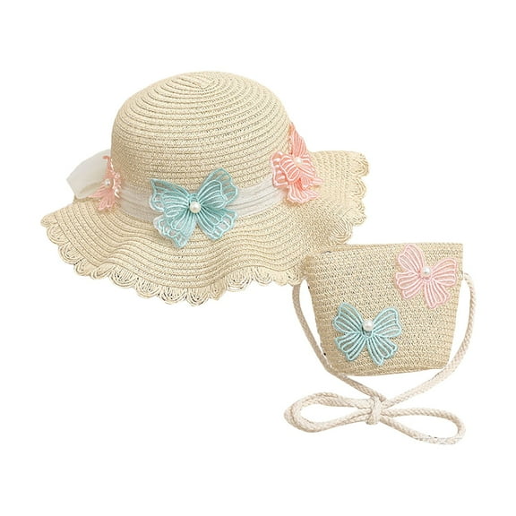 WUANDIXFA Sun Hat for Kids Sun Hat Adjustable Fishing Hat for Boys Grils Breathable UPF 50+ Protection Outdoor Beach Hat with Neck Flap Beige,One Size