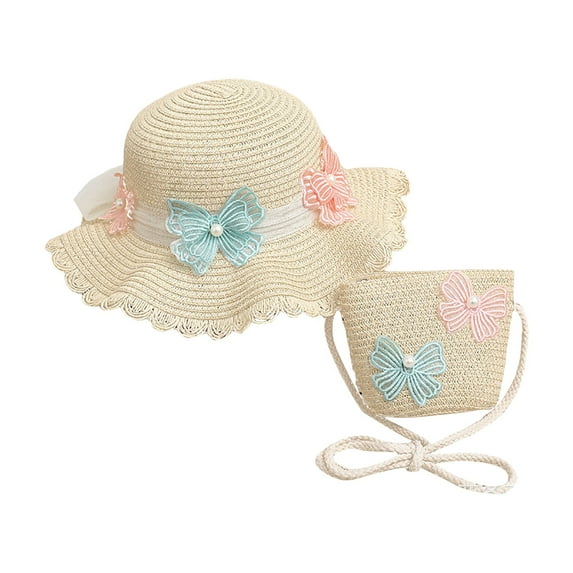 WUANDIXFA Sun Hat for Kids Sun Hat Adjustable Fishing Hat for Boys Grils Breathable UPF 50+ Protection Outdoor Beach Hat with Neck Flap Beige,One Size