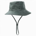 thumbnail image 1 of WUANDIXFA Sunhat for Baby Girl UPF 50+ Baby Sun Hat for Baby Girl Boy Wide Brim Toddler Bucket Hat Adjustable Strap Infant Hats for Outdoor,AG,2-3 Years, 1 of 3