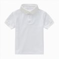 thumbnail image 1 of WUANDIXFA Toddler Boys Short Sleeve T-Shirt 12 18 24 Months 3T 4T 5T 6T Kids Cotton Tees Button Front Tops Basic Shirts,White,12-18 Months, 1 of 4