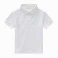 thumbnail image 1 of WUANDIXFA Toddler Short Sleeve Shirt 1T 2T 3T 4T 5T 6T Toddler Boys T-Shirts Short Sleeve Cotton Boy Baby Tees Solid Summer Kids Clothes,White,5-6 Years, 1 of 4