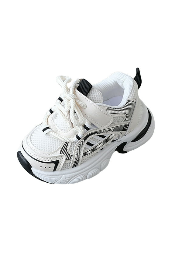 Unisex-Child Kids Sneakers Girls Walking Athletic Sneaker Running Shoe Kids Sneakers Girls Walking Black,7.5