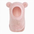 thumbnail image 1 of WUANDIXFA Winter Hat Toddler Beanie Hat Soft Warm Ski Skull Cap Cute Snow Cold Weather Cap for Boys Girls,Pink,6-36 Months, 1 of 9