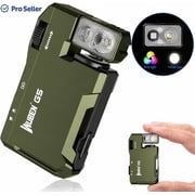 WUBEN G5 Mini Rechargeable Flashlight, 400 Lumens LED EDC Torch with RGB Light, Magnetic Clip for Camping