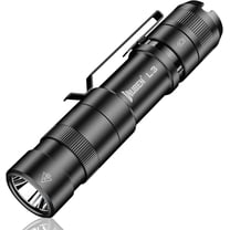 WUBEN L3 LED Flashlight, 3000 Lumens, Rechargeable, IP68 Waterproof, Black