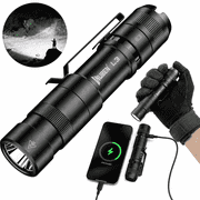 WUBEN L3 3000 Lumens Rechargeable Flashlight, USB-C Power Bank, 6 Modes, Waterproof Portable Flashlight for Camping, Emergency, Home and Outdoor Use