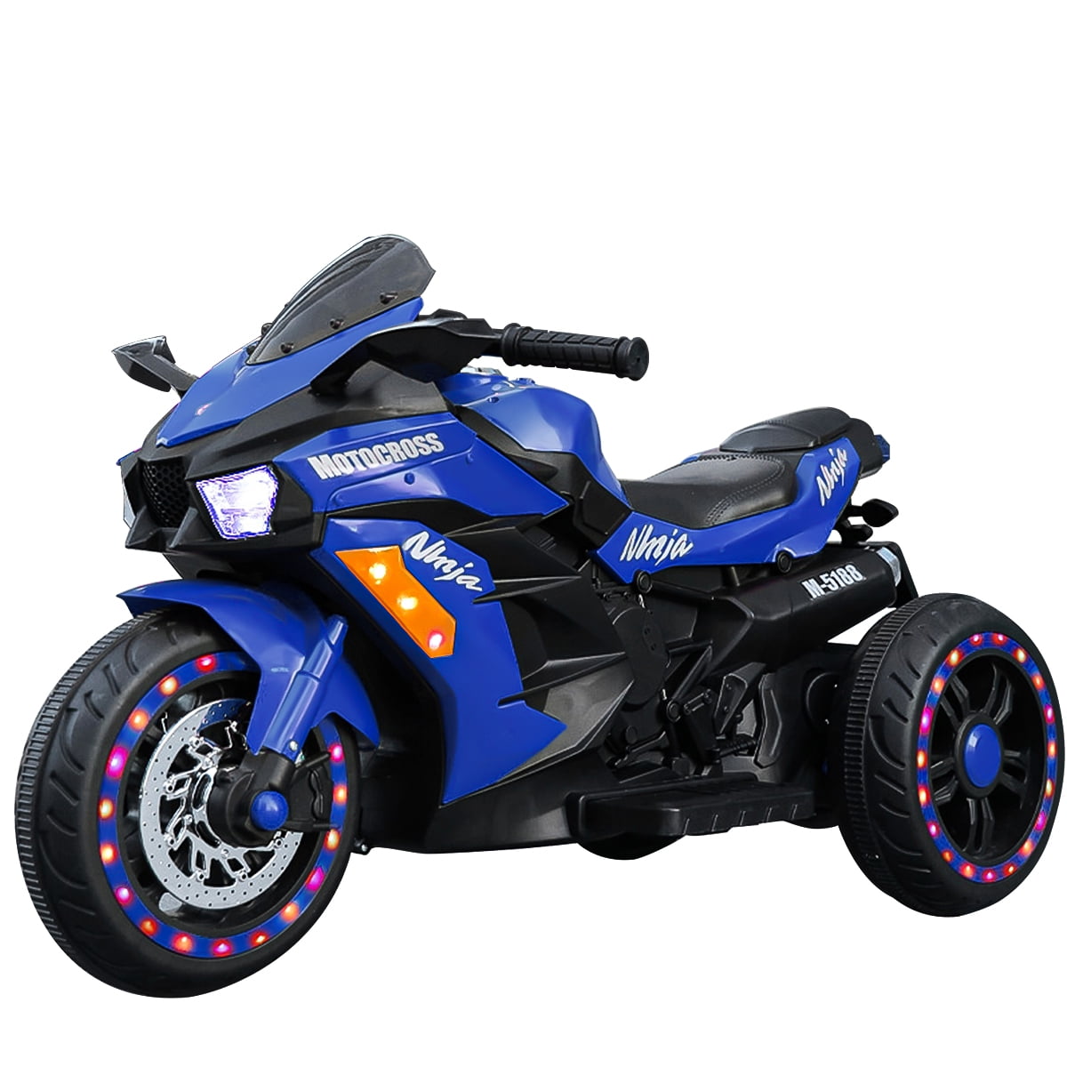 Ride on Toy, 3 Wheel Motorcycle Trike for Kids by Rockin