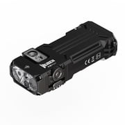 Wuben X2 Pro+ Edc Flat Flashlight, 1500 Lumens Mini Tactical Flashlight With Rgb Light, Magnetic Base, Ip68 Waterproof