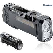 WUBEN X4 LED Flashlight, 1500 Lumens, Rechargeable, Magnetic, IP68 Waterproof