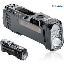 WUBEN X4 LED Flashlight, 1500 Lumens, Rechargeable, Magnetic, IP68 Waterproof