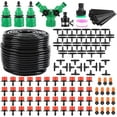 WUGAOGAI Drip Irrigation System,Garden Drip Irrigation Kit 1/4"" Blank