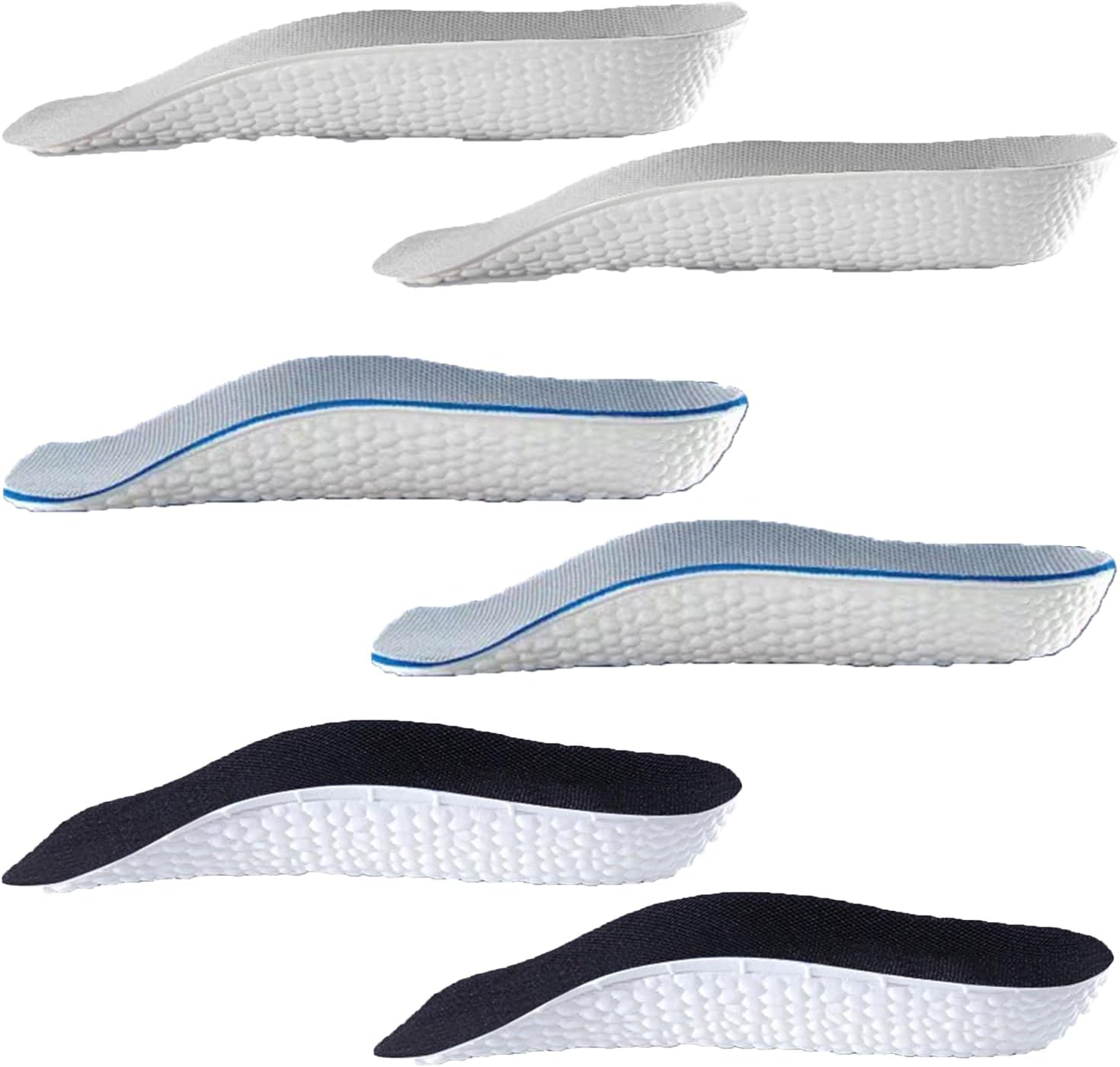 WUHU 3 Pairs Brandone Insoles, Brandone Orthopedic Highpads 1.0, Orthopedic High Insole 1.0, The