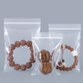 thumbnail image 1 of WUJDF 100 Pcs Mini Plastic Sealed Bag, 2.76x1.97 Inch Transparent Thick Jewelry Bag, Reusable and Resealable Polyethylene Bag, Suitable for Jewelry, Stationery, Candy, Screws, Beads and Other Items, 1 of 8