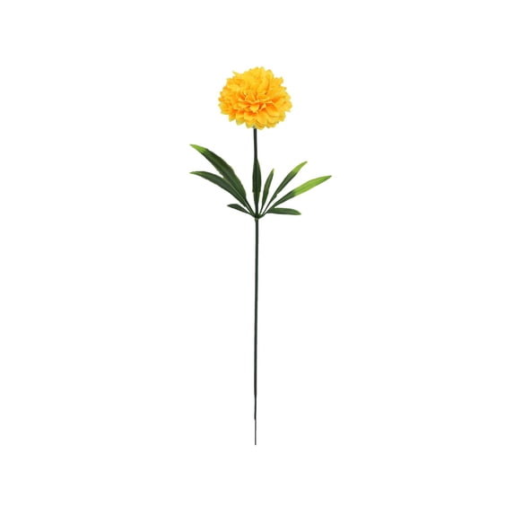 WUJDF Artificial Hydrangea Silk Flower Heads with Stems,Silk Chrysanthemum Ball Flowers Bouquet,Fake Flowers for Wedding Centerpiece Home Garden Party Decoration