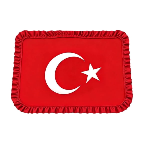 WUJDF Turkey Car Hood Flag,Elastic Polyester Engine Cover Flag with Sublimation Printing,Universal Fit for Most Cars,SUVs,and Pickups,Quick Installation and Reusable