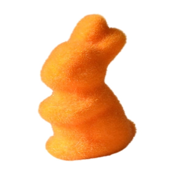 WUJGXI Bunny Figurine Easter Home Cute Desktop Tabletop Ornament For Living Room Decoration