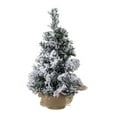 thumbnail image 1 of WUJGXI Christmas Decorations Snow Christmas Tree Mini Tree Desktop Ornaments Christmas Snow Spray Tree, 1 of 4