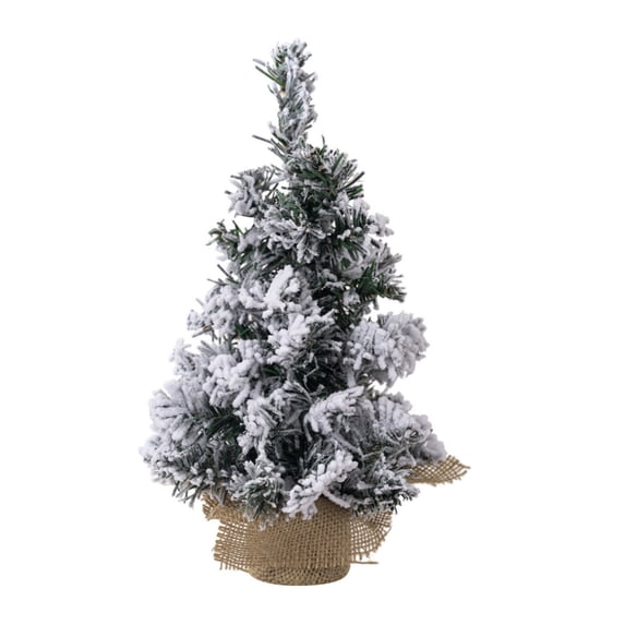 WUJGXI Christmas Decorations Snow Christmas Tree Mini Tree Desktop Ornaments Christmas Snow Spray Tree