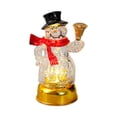 thumbnail image 1 of WUJGXI Luminous Santa Snowman Party Desktop Small Night Lights Ornament Decoration, 1 of 4