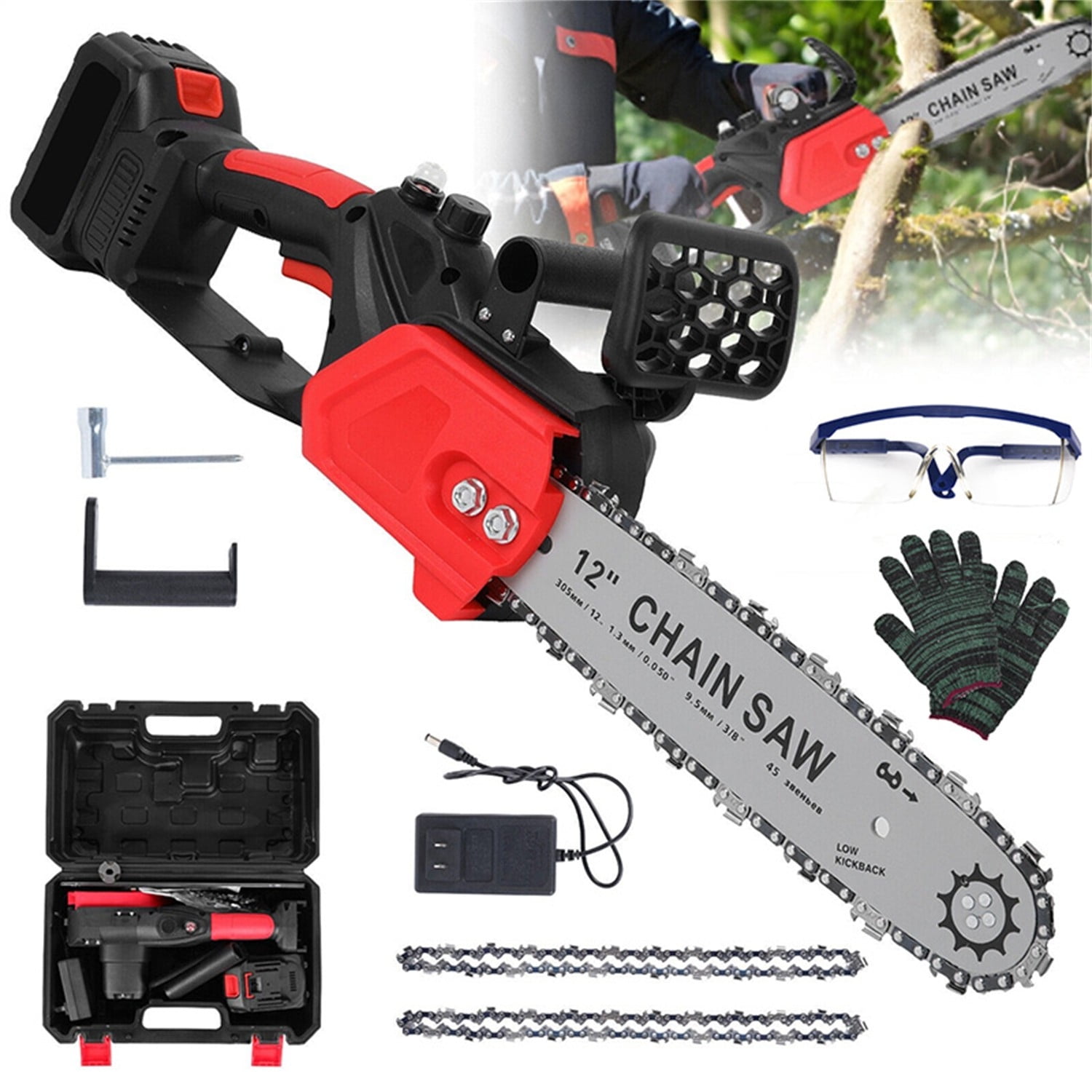 12 inch cordless chainsaw hotsell