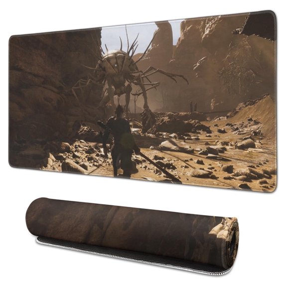 WUKONG Gaming Mouse Pad Non Slip Cool Rubber Mousepad for Desktop Tables Big Spiders, Monkeys, Fights ) Mousepad Gaming for Computer Desk Laptop Decoration (31.5x15.7in)