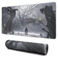thumbnail image 1 of WUKONG Gaming Mouse Pad No Skid Wukong Rubber Mousepads for Desktop Tables Tree Trunks, Snow Days, Buildings Mousepad Gaming for Computer Wireless Mouse Decoration (31.5x15.7in), 1 of 7
