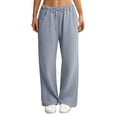 thumbnail image 1 of WULMLEO Baggy Wide Leg Sweatpants Women Lightweight Low Rise Sweatpants with Pockets Spring Comfy Yoga Pants Cotton Joggers Light Gray XL, 1 of 6