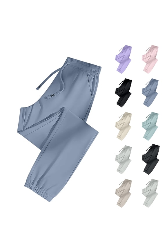 Blue Chic Store Stretch Active Pants for Women, Army Green, Large, High Rise, Yoga Pants, Multi-Sport, Female Blue M