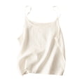 thumbnail image 1 of WULMLEO Cotton Linen Tank Tops for Women 2026 Spaghetti Strap Loose Fit Sleeveless Camisole Casual Lightweight Summer Shirts White XL, 1 of 3