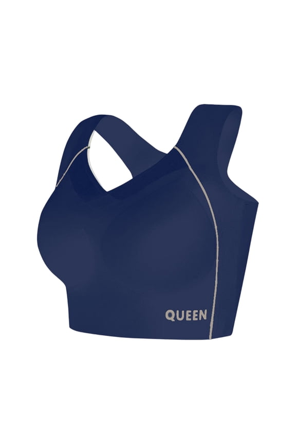 Lifting and Shaping Corrector Bra, Bras Comfy Back Support Bras for Women Dark Blue 48