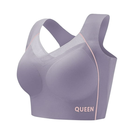 WULMLEO Lifting and Shaping Corrector Bra, Bras Comfy Back Support Bras for Women Silver 44