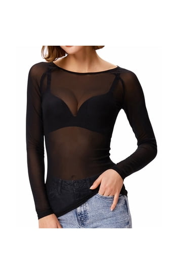 Shop See-Through Sheer Tops for Stylish and Light Fashion Looks