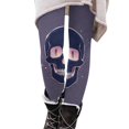 thumbnail image 1 of WULMLEO Women's Digital Skull Printted Ankle Elastic Tights Legging Pink S, 1 of 5