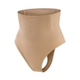 thumbnail image 1 of WULMLEO Women's High Waisted Tummy Control Thong Shapewear Briefs for Recovery Complexion M, 1 of 6