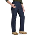 thumbnail image 1 of WULMLEO Women's Stretch Tactical Pants Water Resistant Ripstop Cargo Work Bottoms Outdoor Lightweight Hiking Tousers Navy XL, 1 of 4