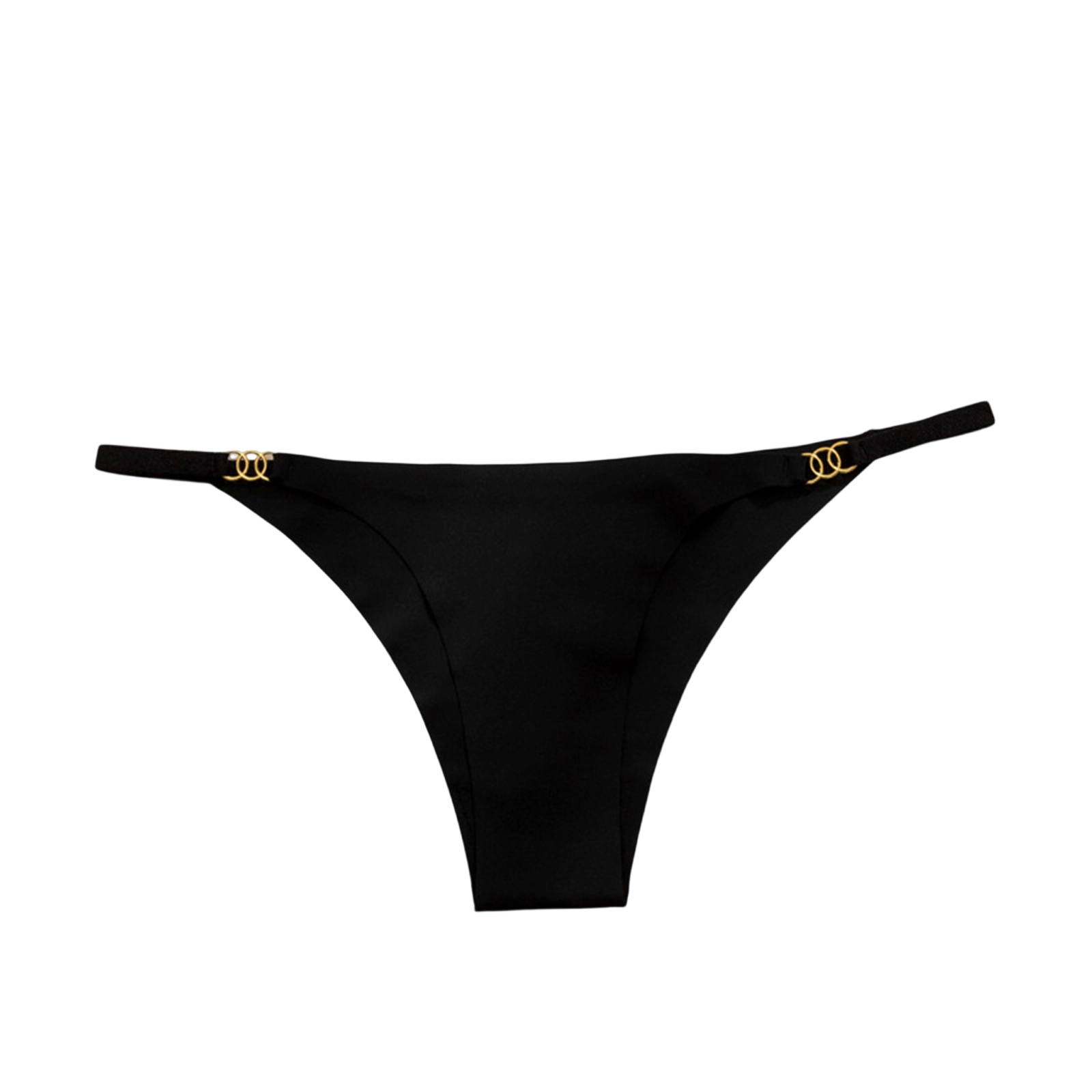 WULMLEO Womens Metallic G-String Thongs High Waist T-Back Micro Briefs ...