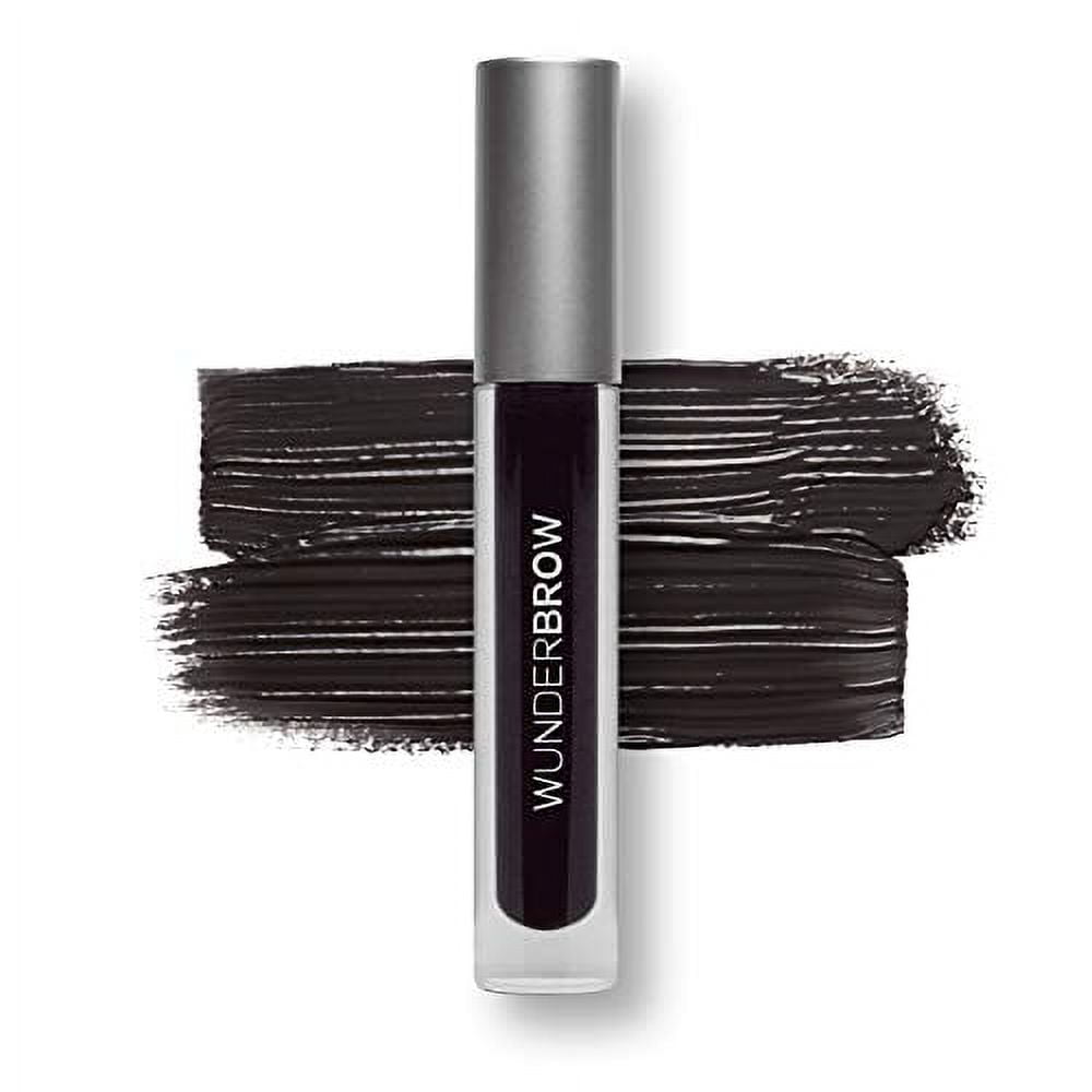 WUNDER2 Wunderbrow Waterproof Eyebrow .. Gel, Jet Black, Vegan .. and Cruelty-Free