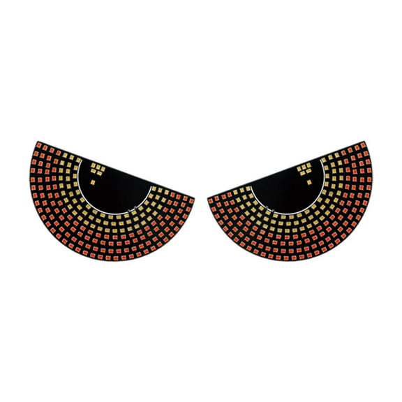 WUNGSENN LED Devil Eyes Light for Cars Creative USB Wireless Car Light Cool Gift✨p H0S9