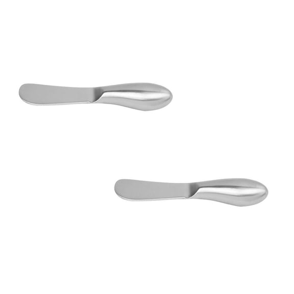 WUNTIN Box Cutter,Stainless Multipurpose Cheese And Butter Spreader(Silver) 2PCS