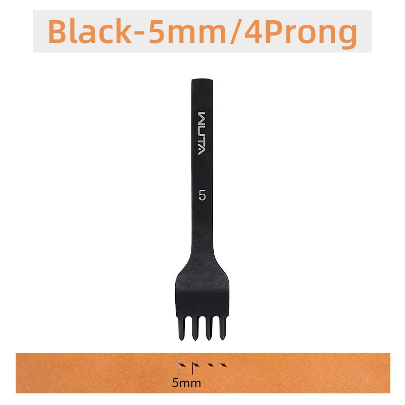 WUTA 1pc Leather Chisel Tool Diamond Pricking Iron Basic Hole Punch