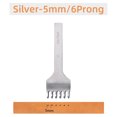 WUTA 1pc Leather Chisel Tool Diamond Pricking Iron Basic Hole Punch