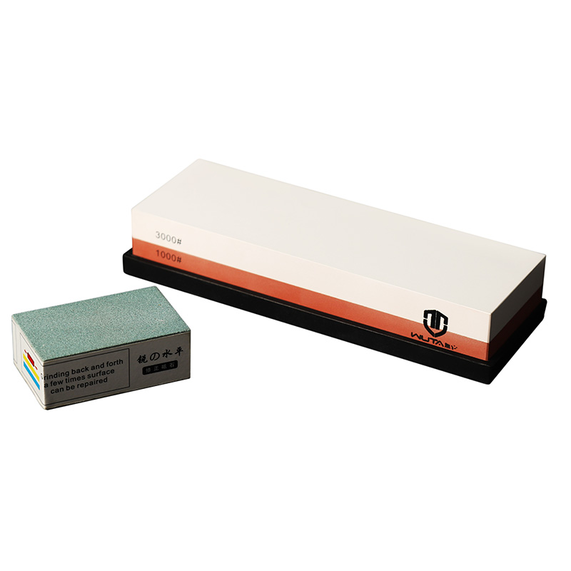 WUTA Professional Knife Sharpener Whetstone Sharpening Stones White
