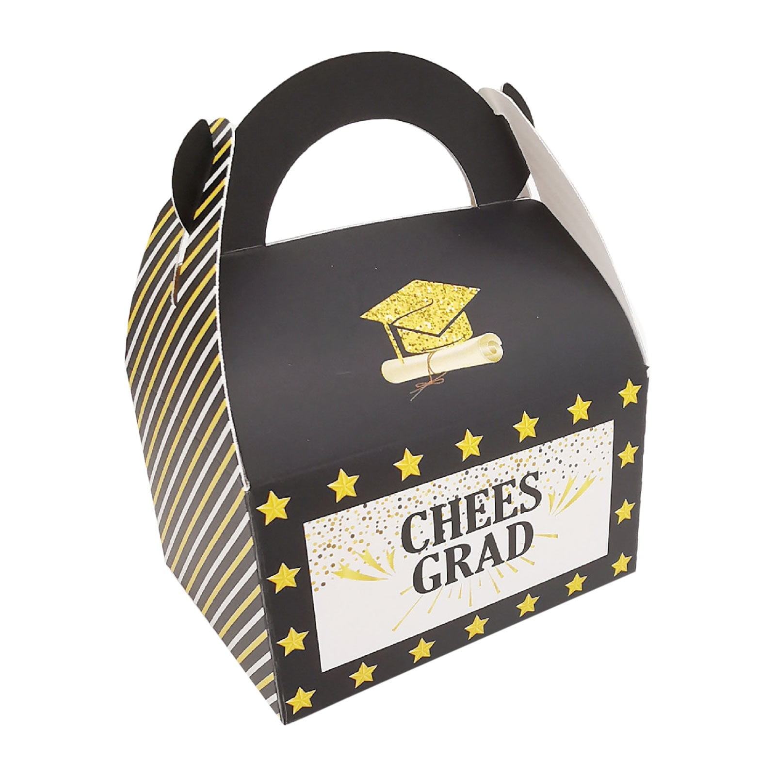 WUTYU 12 Pcs Graduation Cap Gift Boxes Graduation Decorations Class of ...