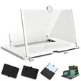 thumbnail image 1 of WUUJIPAI 12" Phone Screen Magnifier for Smartphone, 3D HD Foldable Cell Phone Magnifier Amplifier Stand for Videos Movies, 1 of 7