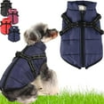 thumbnail image 1 of WUUJIPAI Dog Coats for Winter, Warm Waterproof Jacket with Harness & Zipper, 3-in-1 Snow Dog Coats for Small Medium Large Breeds, 1 of 10